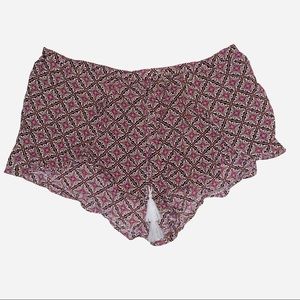 Victoria’s Secret Sleep Shorts Pink Black